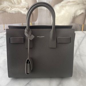 Saint Laurent classic Sac de Jour Nano- grey